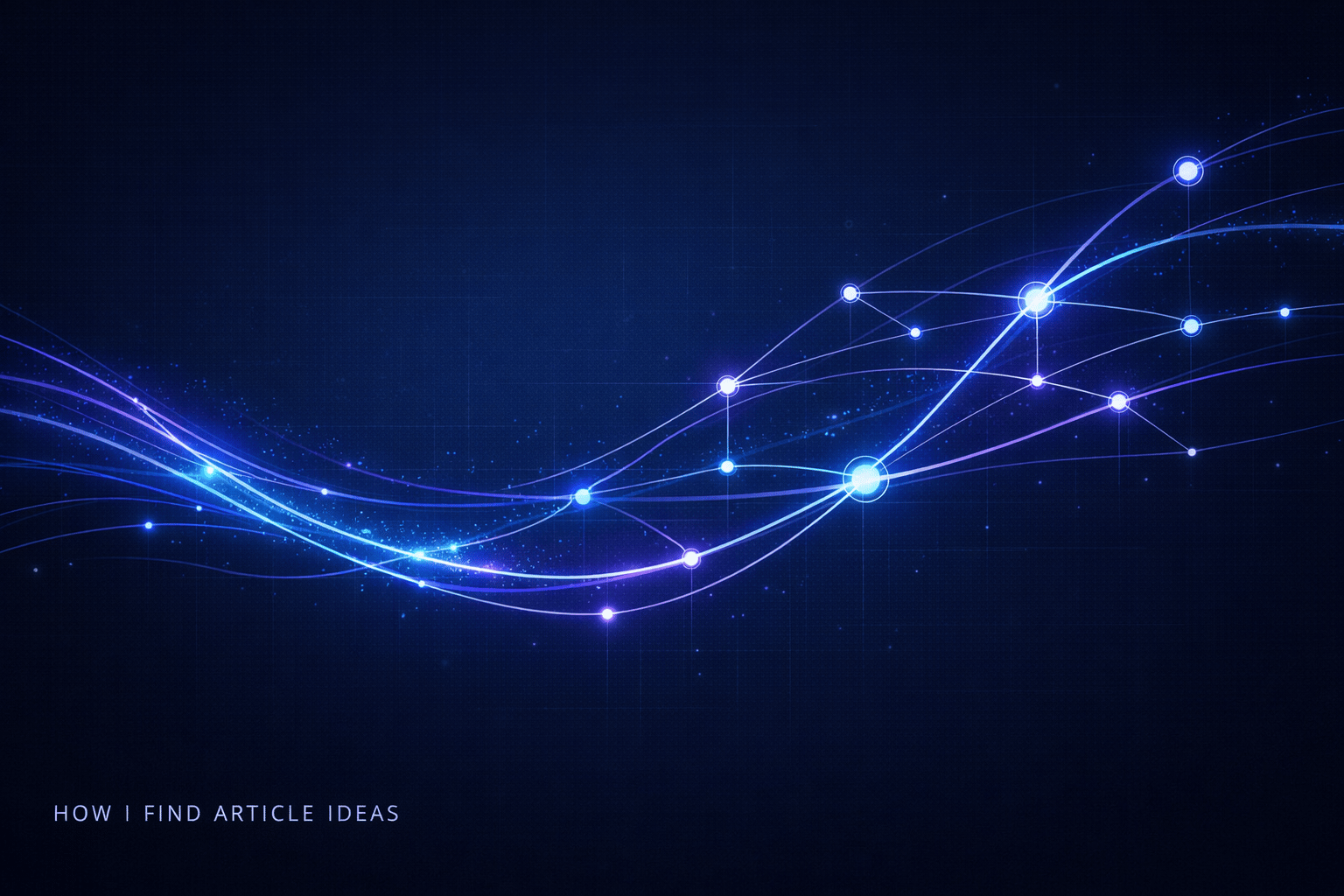 Cover Image for How I Find Article Ideas From 30 Days of Coding Transcripts